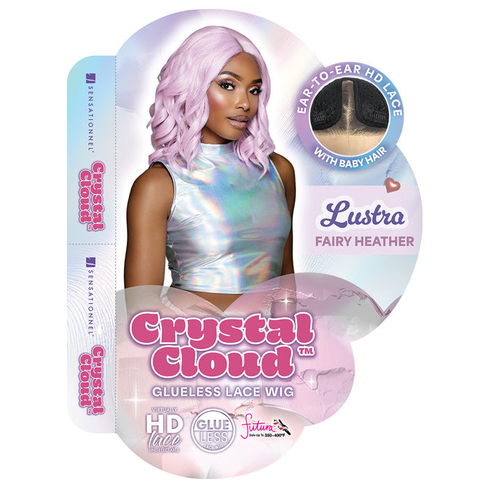 Sensationnel Empress Shear Muse Crystal Cloud Glueless HD Middle Part Lace Wig - LUSTRA