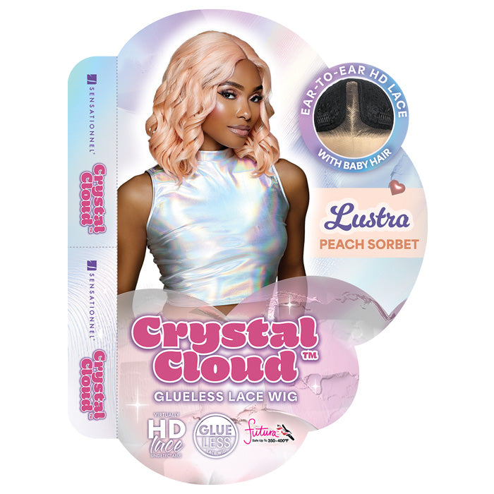 Sensationnel Empress Shear Muse Crystal Cloud Glueless HD Middle Part Lace Wig - LUSTRA