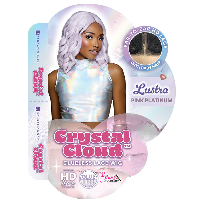 Sensationnel Empress Shear Muse Crystal Cloud Glueless HD Middle Part Lace Wig - LUSTRA