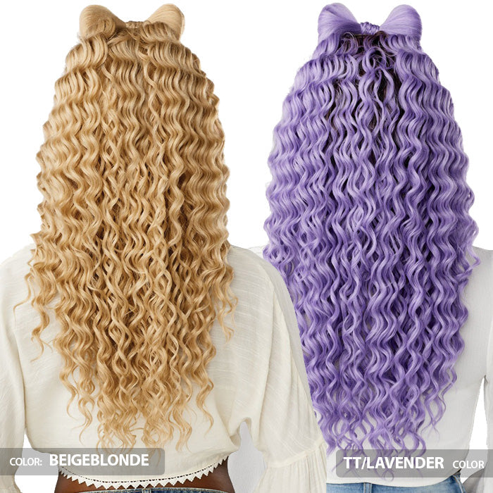 Sensationnel Shear Muse Festi-Gal Glueless HD Lace Front Wig - RIBBON GAL