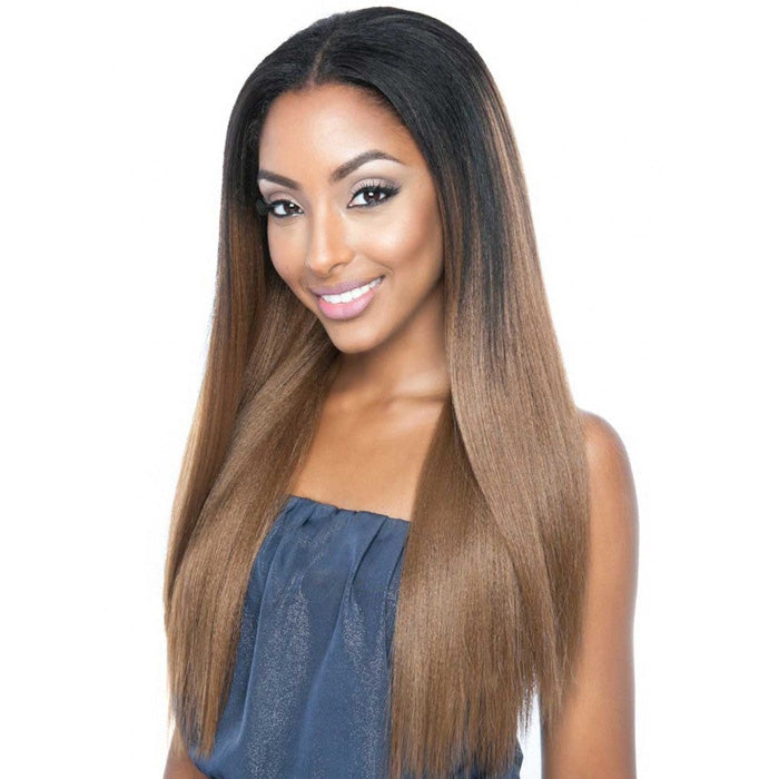 Mega Brazilian Human Hair Mix Uni Weave STRAIGHT NATURAL YAKY 24 Inch