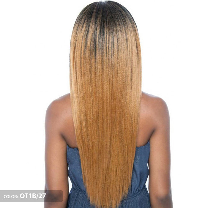 Mega Brazilian Human Hair Mix Uni Weave STRAIGHT NATURAL YAKY 24 Inch