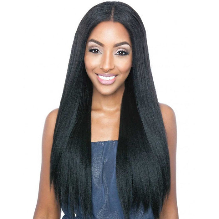 Mega Brazilian Human Hair Mix Uni Weave STRAIGHT NATURAL YAKY 24 Inch