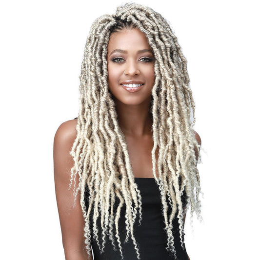 Bobbi Boss Pre-Looped Crochet Braid - MESSY FAUX LOCS CURLY TIPS 14"/ 18"