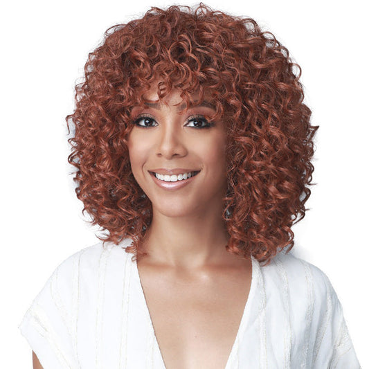 Bobbi Boss Human Hair Blend Wig MOG001 HALLE