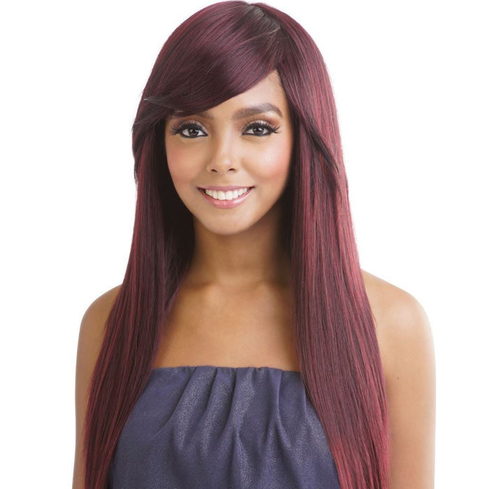 Mane Concept Mega Brazilian Human Hair StyleMix Weave - MEGA SILK BRAZILIAN 3 Pcs + PART CLOSURE (14-22")