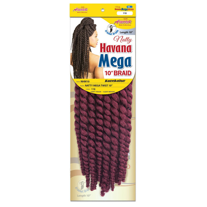 Amour Natty Crochet Braids - HAVANA MEGA TWIST 14"
