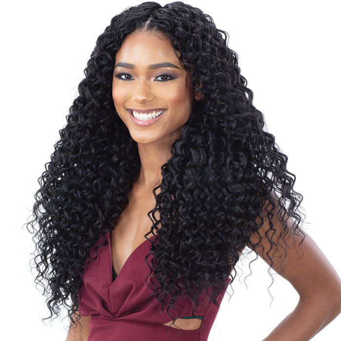 Shake N Go Organique Mastermix Weave BEACH CURL 24"