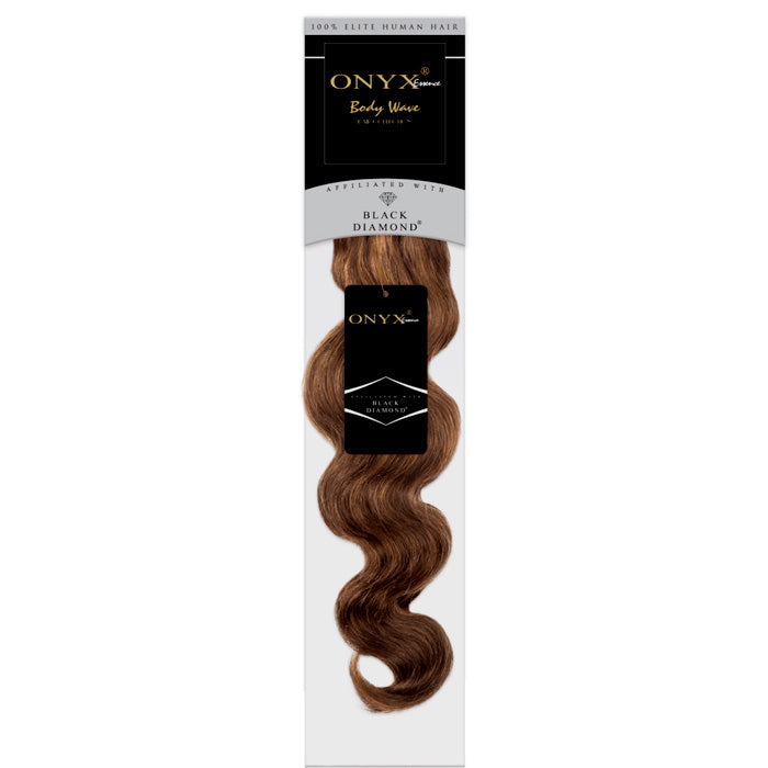 Onyx 100% Human Hair Weave - BODY WAVE 10/18"(Machine-Tied)
