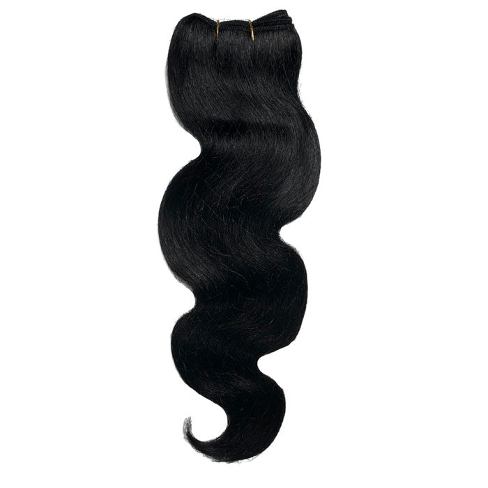 Onyx 100% Human Hair Weave - BODY WAVE 10/18"(Machine-Tied)