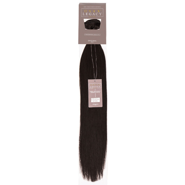 Onyx Legacy 100% Remi Human Hair Weave - SINGLE BUNDLE STRAIGHT 10/12"
