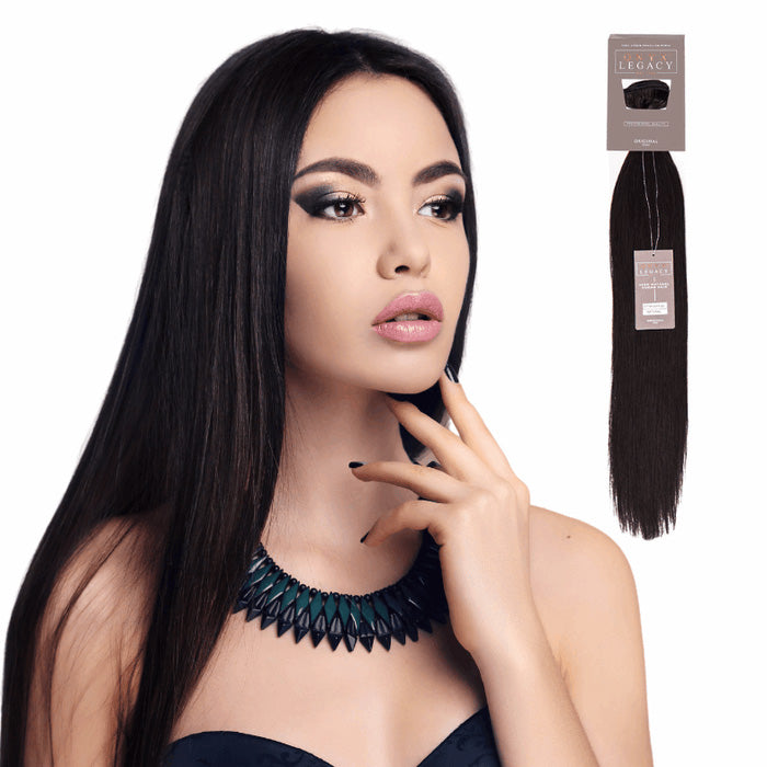 Onyx Legacy 100% Remi Human Hair Weave - SINGLE BUNDLE STRAIGHT 10/12"