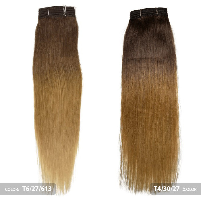 Onyx Remi 100% Human Hair Weave - STRAIGHT YAKI 8-24"(Machine-Tied)