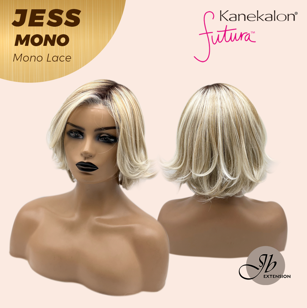 [PRE-ORDER] JBEXTENSION JESS MONO Monofilament Handmade Wig 6X5 Full Monofilament Hand Tied Top Wig 10 Inches Blonde Mono Lace Wig With Anti-slip Silicone Strips Glueless Wig JESS MONO【BENDY EAR TABS】