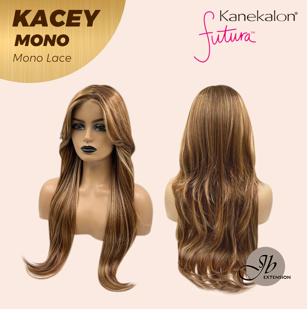 [PRE-ORDER] HOT OF SEASON - KACEY MONO Monofilament Handmade Wig 6X5 Full Monofilament Hand Tied Top Wig 27 Inches Copper Mono Lace Wig With Anti-slip Silicone Strips Glueless Wig KACEY MONO【BENDY EAR TABS】