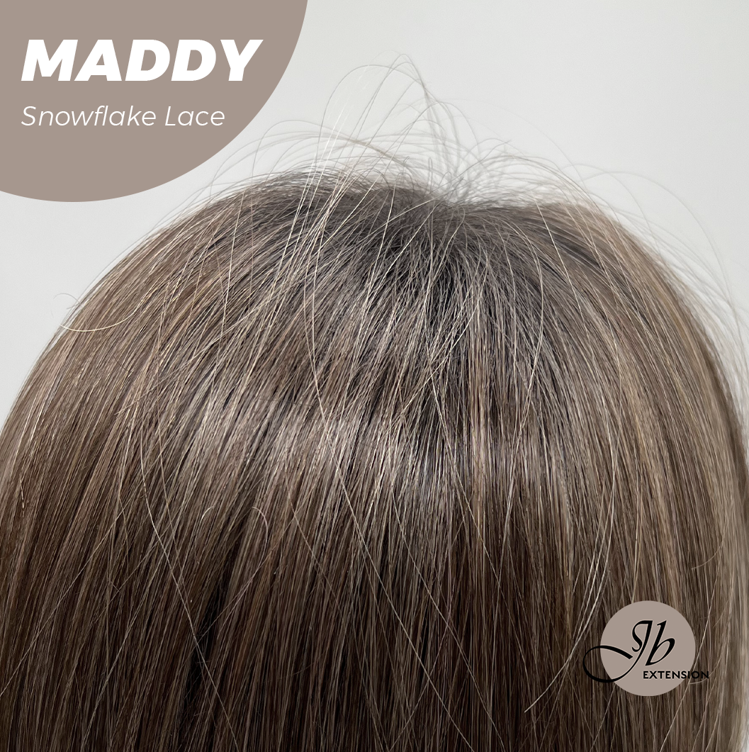 [PRE-ORDER] JBEXTENSION 18 Inches Pine Cones Pre-Cut Snowflake Lace Frontlace Glueless Wig MADDY SNOWFLAKE【PERMATEASE】【BENDY EAR TABS】
