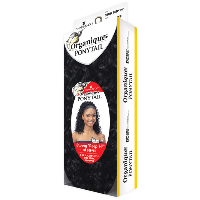 Shake N Go Organique Ponytail - SUNNY DEEP 14"