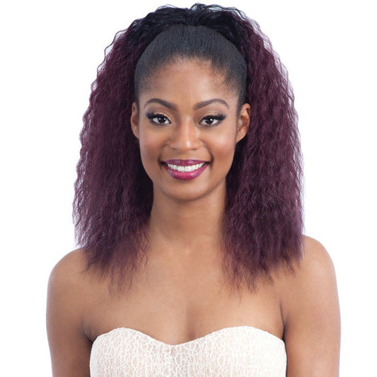 Shake-N-Go Que Human Hair Mastermix Drawstring Ponytail Q - SUPER GIRL