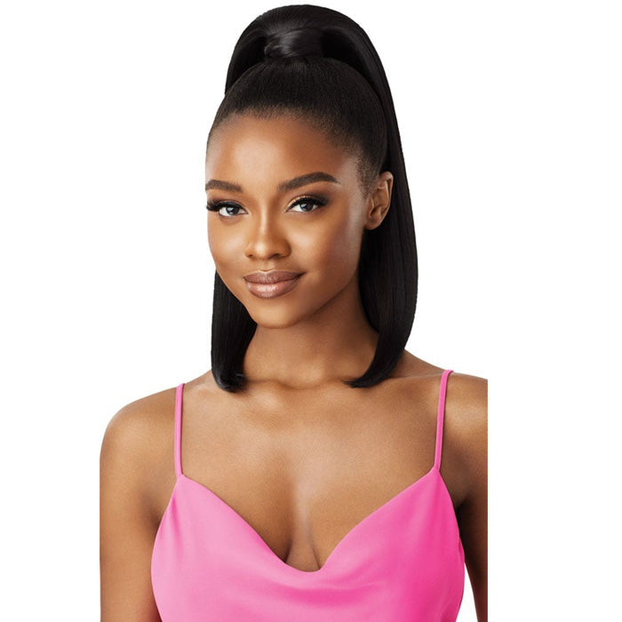 Outre Pretty Quick Wrap Around Pony Bulk Free Ponytail - SLEEK STRAIGHT 16"