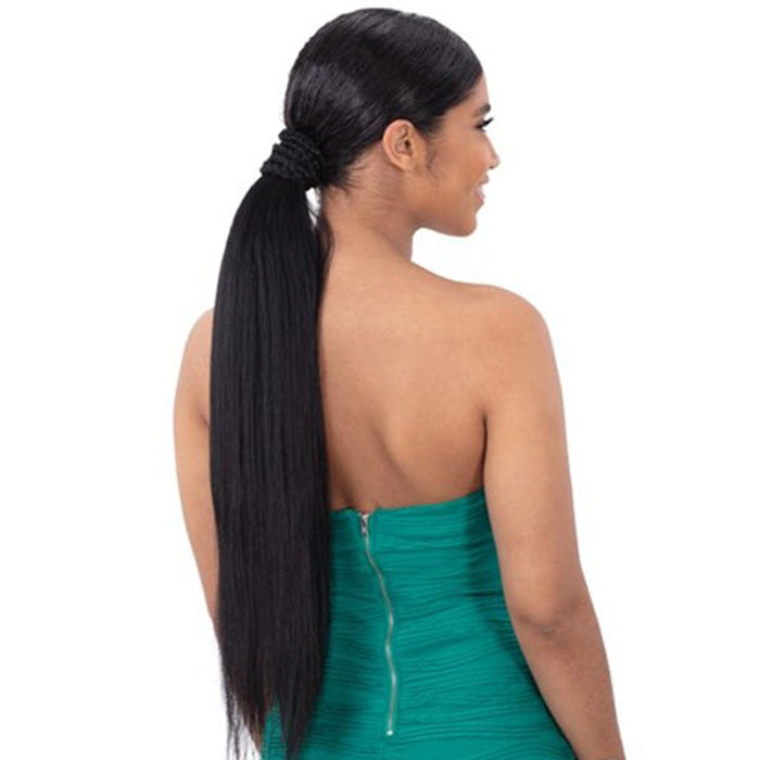 Model Model Pony Pro Quick Wrap - WEAVE PONYTAIL SMOOTH STRAIGHT