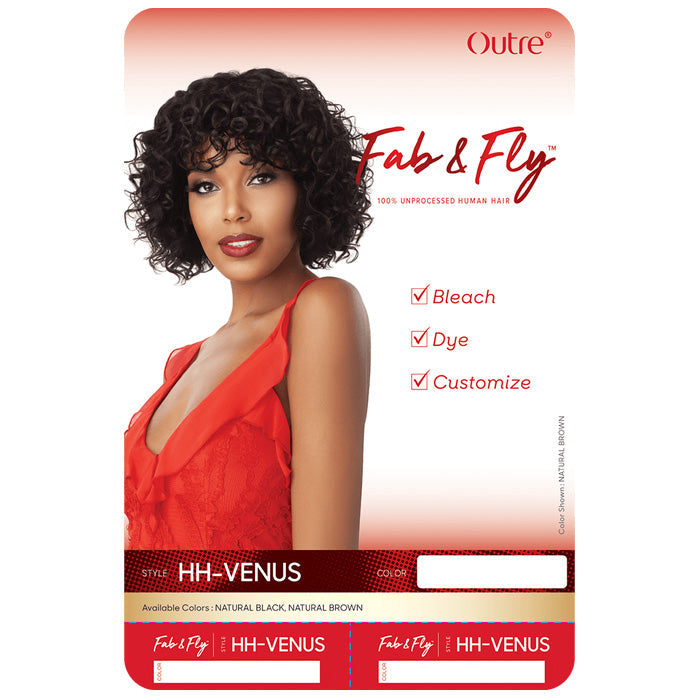 Outre Unprocessed Human Hair Fab & Fly Wig - HH VENUS