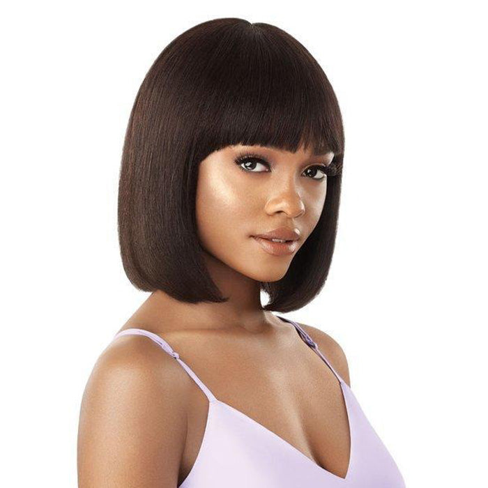 Outre Wet and Wavy Mytresses Purple Label Unprocessed Human Hair Wig DEEP BOB