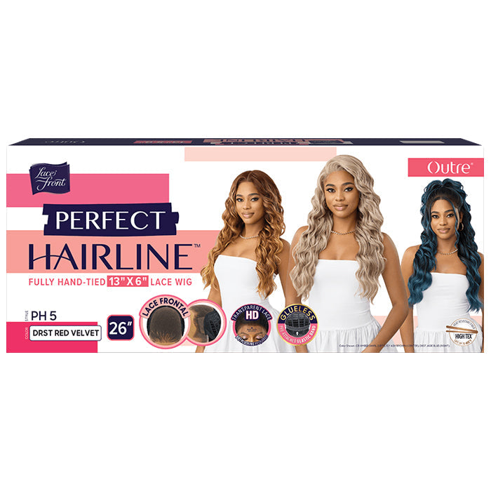 Perfect Hairline Glueless 13x6 HD Lace Front Wig - PH 5 - By Outre
