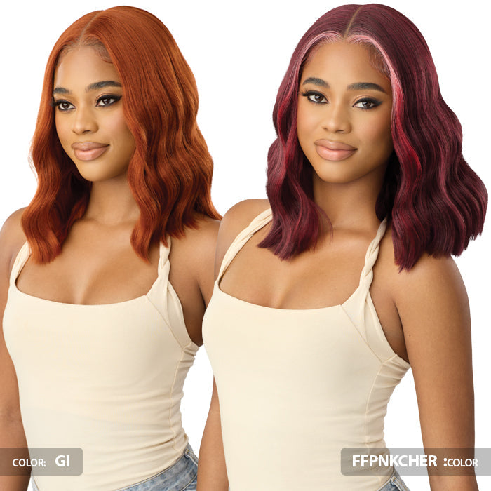 Swoop Series Perfect Hairline By Outre Glueless 5" HD Deep Lace Front Wig - Y-PART 208