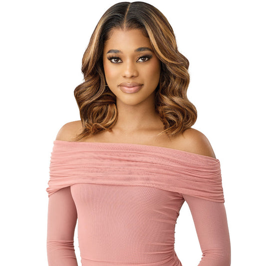 True Frontal Perfect Hairline By Outre Glueless 13x6 HD Pre-Shaped Lace Front Wig - PEAK 711