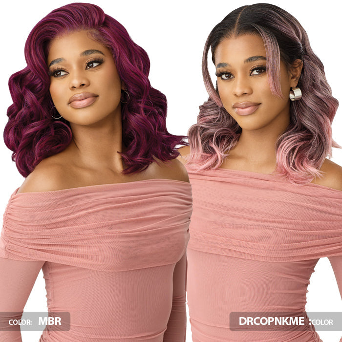 True Frontal Perfect Hairline By Outre Glueless 13x6 HD Pre-Shaped Lace Front Wig - PEAK 711