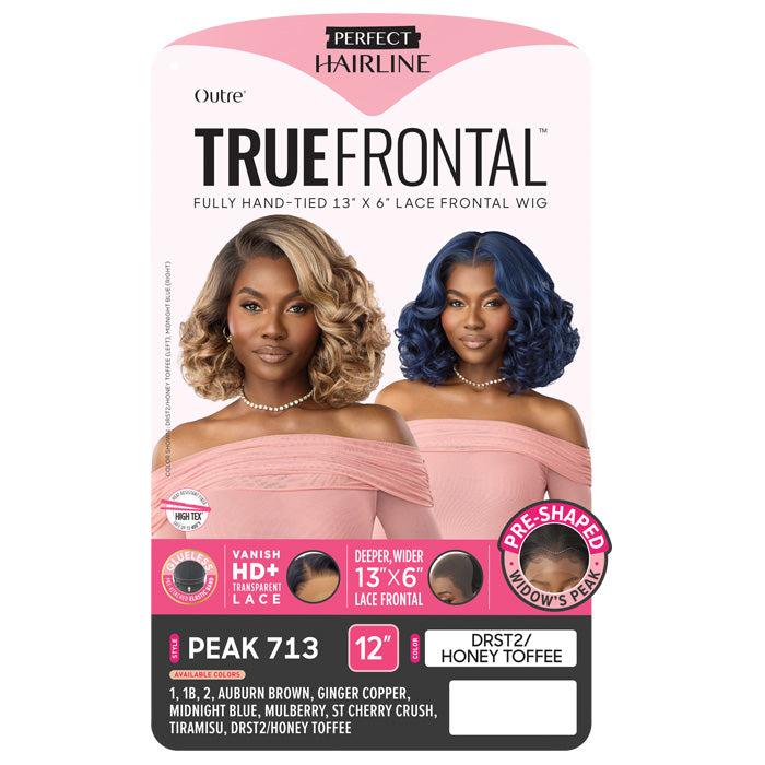 Outre True Frontal Perfect Hairline Glueless 13x6 HD Lace Front Wig - PEAK 713