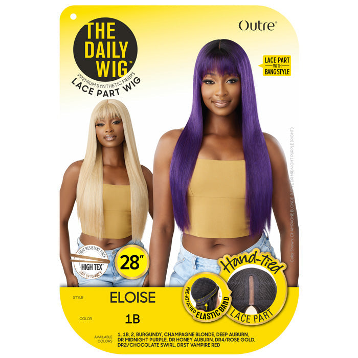 Outre The Daily Wig Lace Part Wig with Bang Style - ELOISE