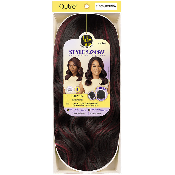 Outre The Daily Wig Style & Dash 3" Deep Lace Part Wig - DAILY 16