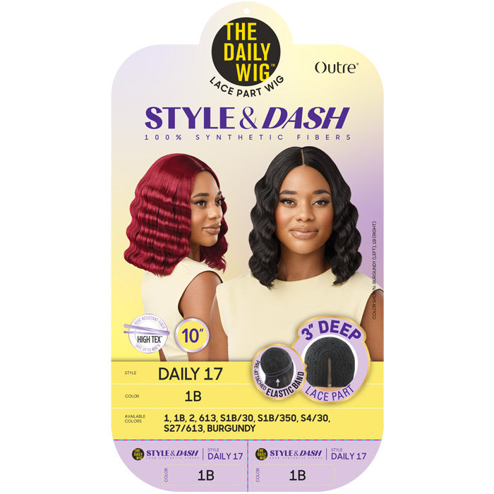 Outre The Daily Wig Style & Dash 3" Deep Lace Part Wig - DAILY 17