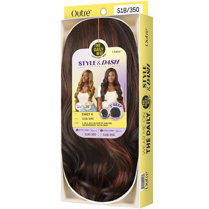 Outre The Daily Wig Style & Dash 3" Deep Lace Part Wig - DAILY 4