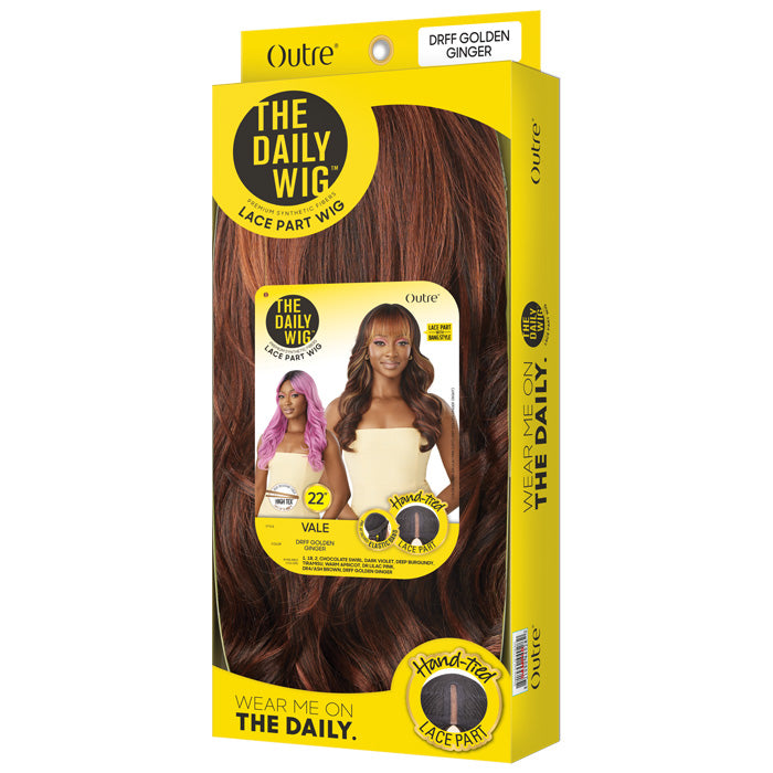 Outre The Daily Wig Lace Part Wig - VALE - with Bang Style
