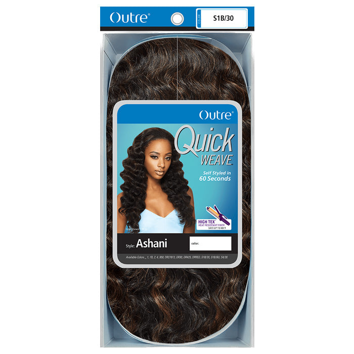 Outre Quick Weave Half Wig - ASHANI