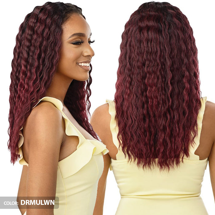 Outre Converti Cap Deluxe Half Wig Crimp Wave - RISING STAR