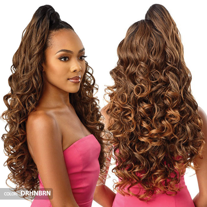 Outre Converti Cap + Wrap Pony Half Wig - BLISS & BARRELS