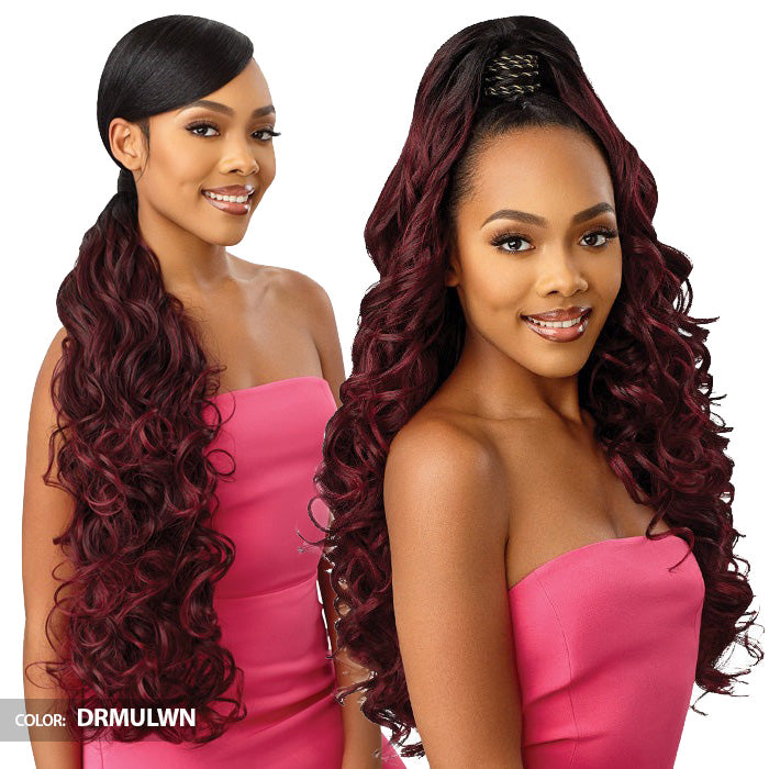 Outre Converti Cap + Wrap Pony Half Wig - BLISS & BARRELS