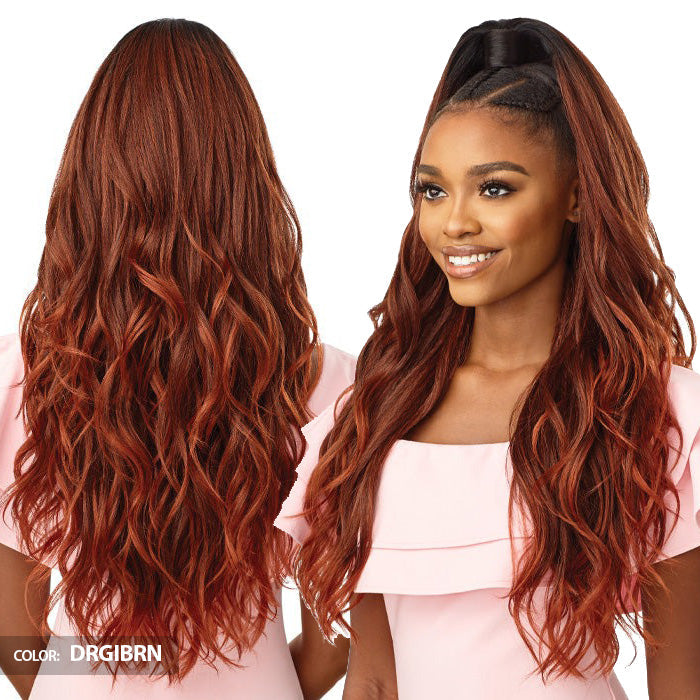 Outre Converti Cap + Wrap Pony Half Wig - SUNSHINE & ME