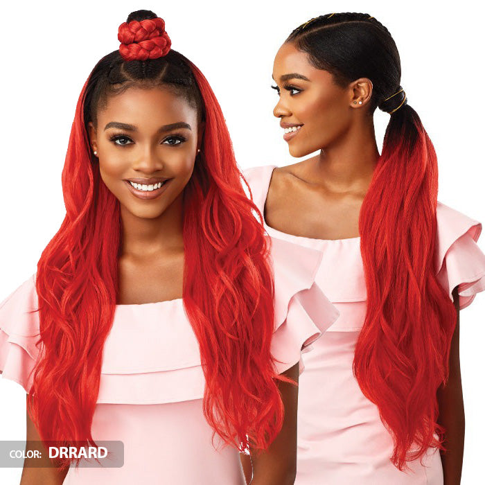 Outre Converti Cap + Wrap Pony Half Wig - SUNSHINE & ME