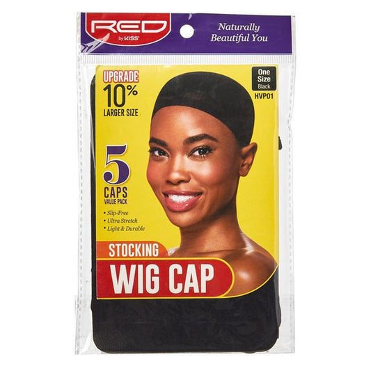 RED by Kiss Value Pack STOCKING WIG CAP / CLOSED TOP MESH WEAVING CAP
