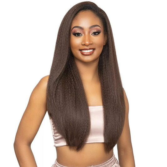 Janet Collection Remy Illusion Easy N Swift 100% Human Hair Prime Unimix Half Wig - VIGO
