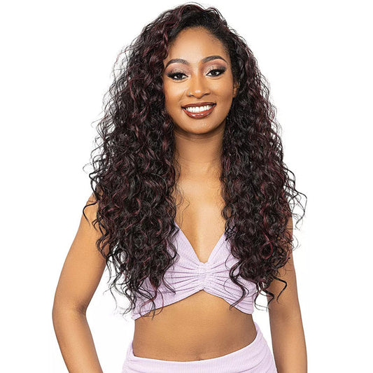 Janet Collection Remy Illusion Easy N Swift 100% Human Hair Prime Unimix Half Wig - WACO
