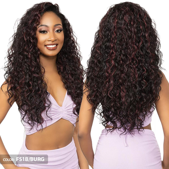 Janet Collection Remy Illusion Easy N Swift 100% Human Hair Prime Unimix Half Wig - WACO