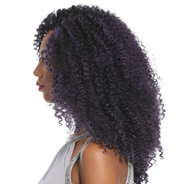 Sensationnel African Collection SNAP 3x Pre-Looped Crochet Braid JERRY CURL 14 Inch