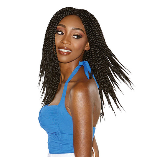 Sensationnel Ruwa Crochet Pre-Looped Braids - 3X Box Braid (14"/18")