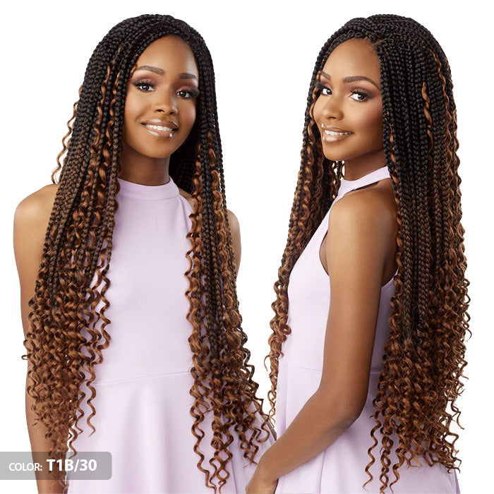 Sensationnel Lulutress 3X Pre-Looped Crochet Braids - BOHO BOX BRAID LARGE 28"