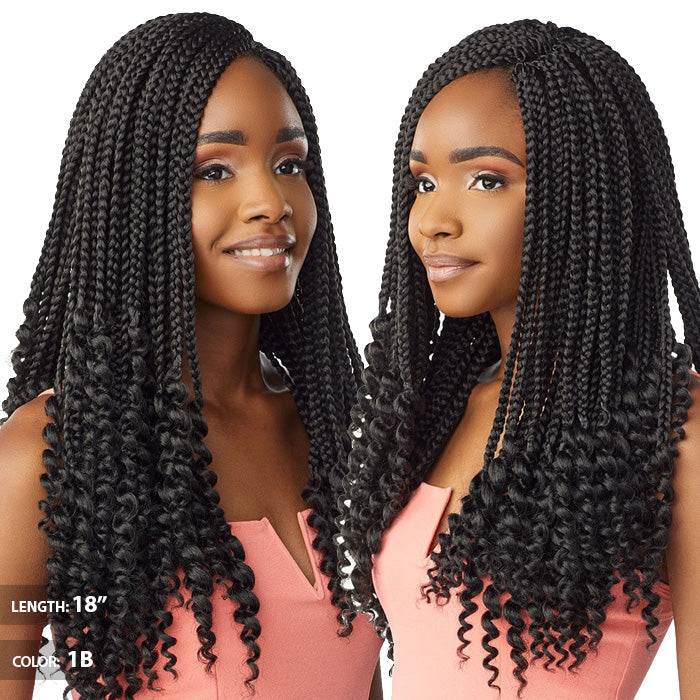 Sensationnel Lulutress Pre-Looped Crochet Braid - 3X GODDESS BOX BRAID 12"/18"
